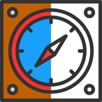 Compass Vector Icon Design