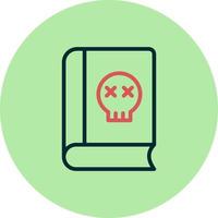 Poisonous book Vector Icon