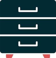 Drawer Vector Icon