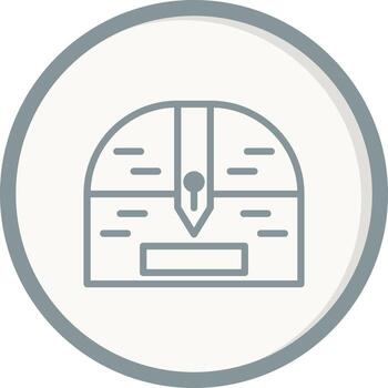 icono de vector de pecho