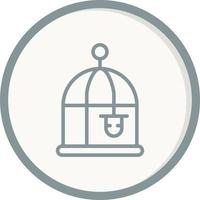 Bird Cage Vector Icon