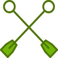 Paddles Vector Icon