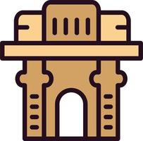 Gate Of India Vector Icon