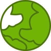 Earth Globe Vector Icon