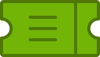 Ticket Vector Icon