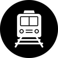 icono de vector de tren