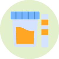 Urine Test Vector Icon