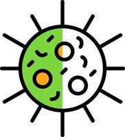 Bacteria Vector Icon Design