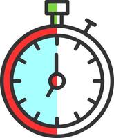 Timer Vector Icon Design