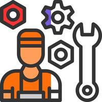 Mechanic Vector Icon Design