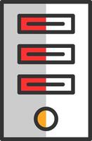 Tower Computer Vector Icon Design