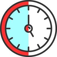 Clock Vector Icon Design