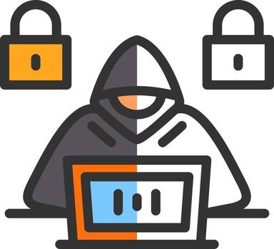 Hacker Vector Icon Design