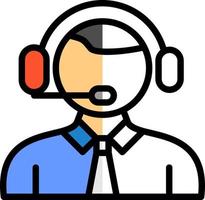 Customer Service Vector Icon Design