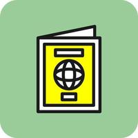 Passport Vector Icon Design