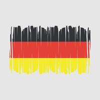 Germany Flag Brush Vector Illustration