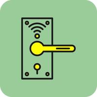 Smart Lock Vector Icon Design
