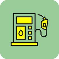 diseño de icono de vector de combustible