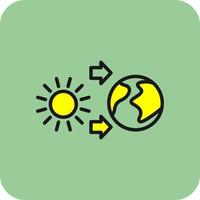 Thermal Energy Vector Icon Design