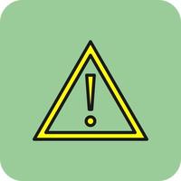 Alert Vector Icon Design