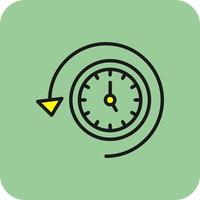 Recovery Time Vector Icon Design