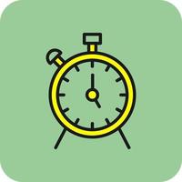 Alarm CLock Vector Icon Design