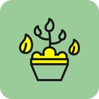 Planting Vector Icon Design