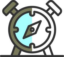 Timing Vector Icon Design