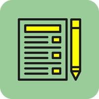 Task List Vector Icon Design