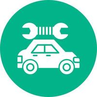 Car maintenance Vector Icon