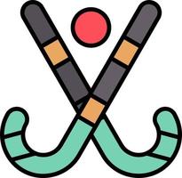 icono de vector de hockey