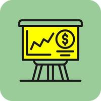 Presentation Vector Icon Design