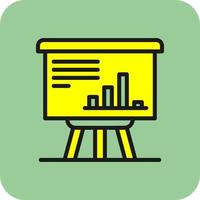 Presentation Vector Icon Design