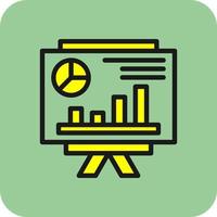 Presentation Vector Icon Design