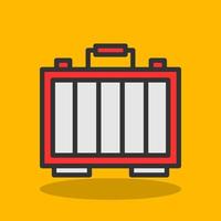 Suitcase Vector Icon Design