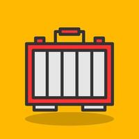 Suitcase Vector Icon Design