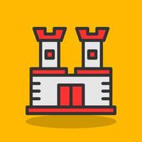 Castle Vector Icon Design
