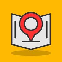 Map Vector Icon Design