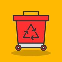 Recycling Vector Icon Design