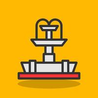 Fountain Vector Icon Design
