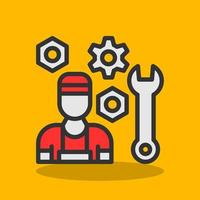 Mechanic Vector Icon Design