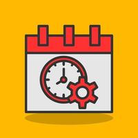 Time Management Vector Icon Design