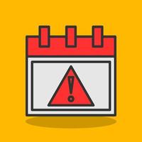 Alert Vector Icon Design