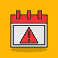 Alert Vector Icon Design