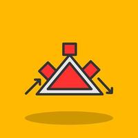 Potential Energy Vector Icon Design