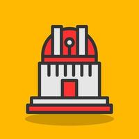 Observatory Vector Icon Design