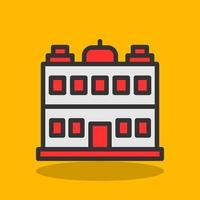Mansion Vector Icon Design