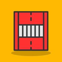 Pedestrian Crossing Vector Icon Design