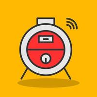 Robot Vacuum Vector Icon Design