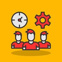 Teamwork Vector Icon Design